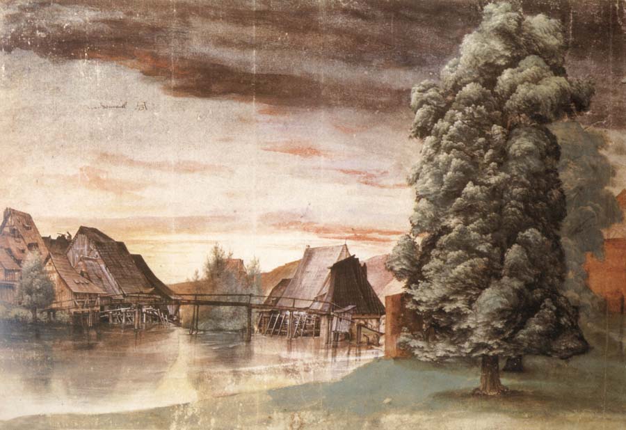 The Willow mills on the pegnitz